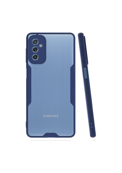 Samsung Galaxy M52 Kamera Korumalı ve Şık Tasarımlı Parfe Premium Silikon Kılıf