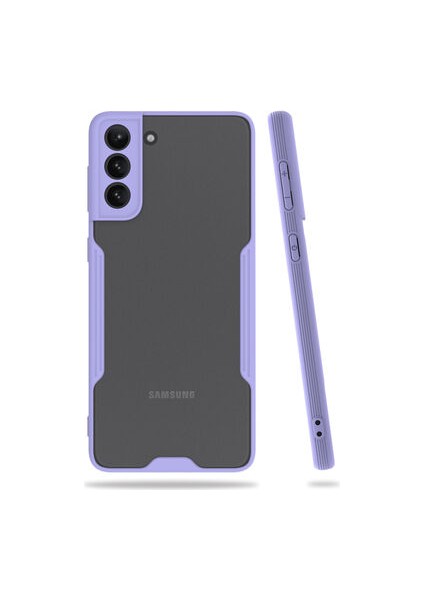 Samsung Galaxy S21 Plus Kamera Korumalı ve Şık Tasarımlı Parfe Premium Silikon Kılıf