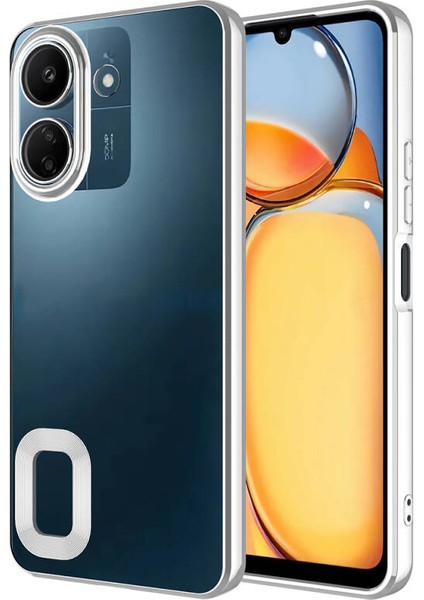 Poco C65 Şık Tasarımlı ve Parlak Omega Premium Silikon Kılıf
