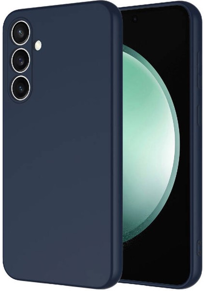 Samsung Galaxy S23 Fe Içi Kadife Dolgulu Şık Candy Lansman Silikon Kılıf