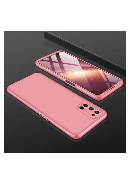 Oppo A72 Kılıf Altı ve Üstü Sökülebilir Sert Bossy Premium Kapak