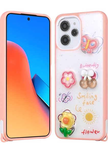 Redmi 12 4G Kılıf Lunessa Premium Figürlü Sert Silikon Kapak