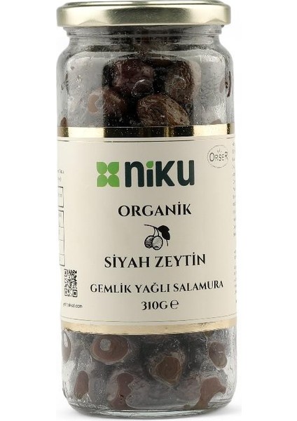 Organik Siyah Zeytin 310GR