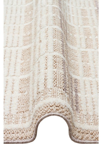 Joy 04 Beige Grey Hav Toz Vermeyen Yumuşak Dokulu Etnik Desenli Modern Iskandinav Kaliteli Halı modelleri