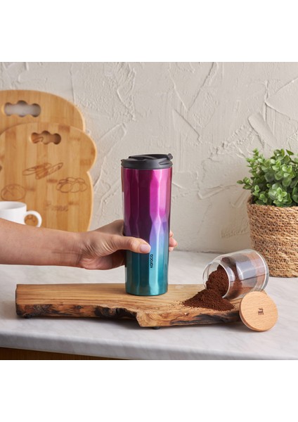 Joyful Sızdırmaz Çelik Termos 500 ml Pembe