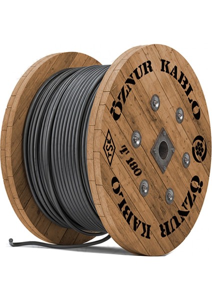 3x1,5 Mm² N2XH-HF Yanmaz Yeraltı Kablosu