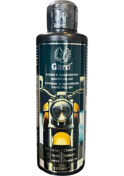 Krom Aluminyum Bakım Cilası 125ML