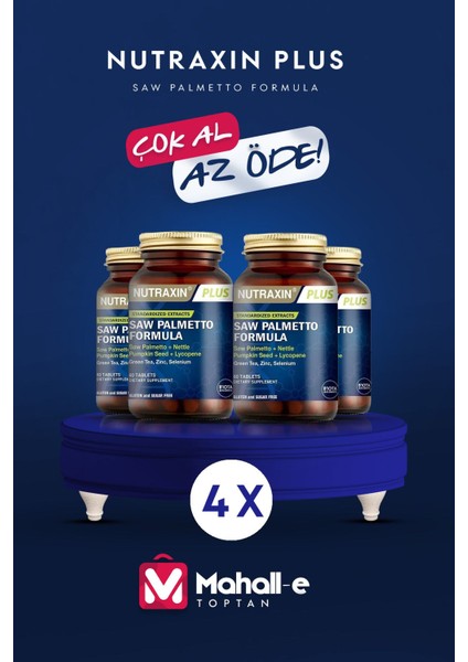 Saw Palmetto Formula 60 Tablet 4'lu fiyatları