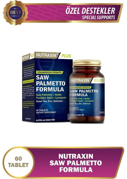 Saw Palmetto Formula 60 Tablet 4'lu