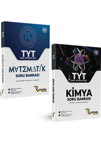 TYT Matematik Soru Bankası ve TYT Kimya Soru Bankası