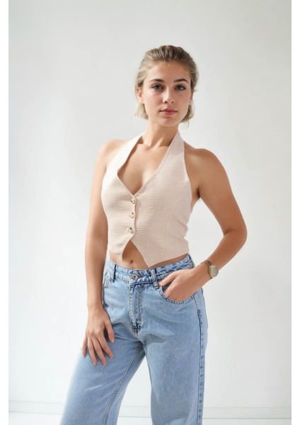 Boyundan Bağlamalı Yelek fırsatları