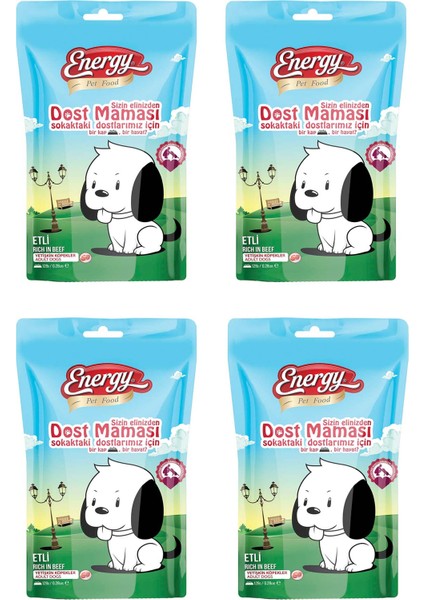 Dostluk Maması -Köpek Maması 125 G -4 Adet