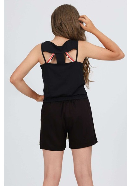 Nk 8-14 Yaş Sırt Detaylı Hitit Şort Etekli Kız Takım fırsatları