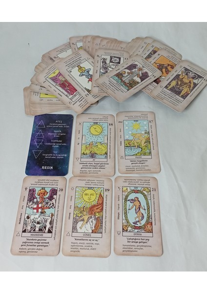 TAROT KİTAP VE EĞİTİMLİ KART SETİ fiyatları