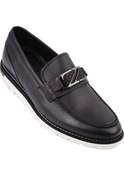 19686 Siyah Loafer Ayakkabı