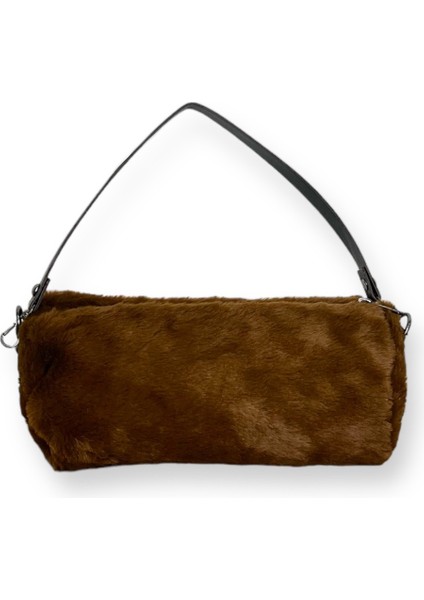 Peluş Silindir Çanta