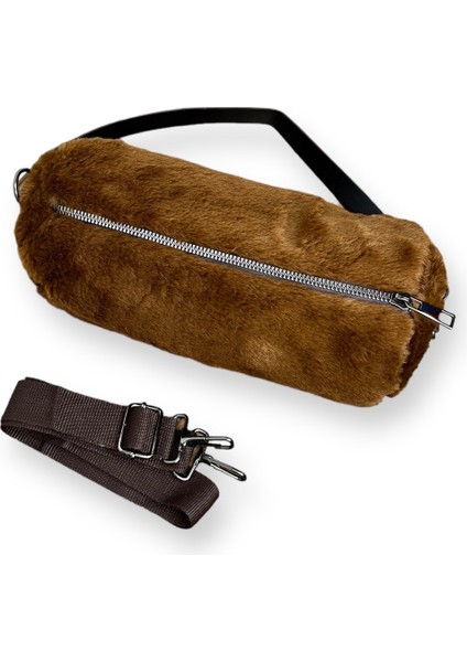 Peluş Silindir Çanta fiyatları