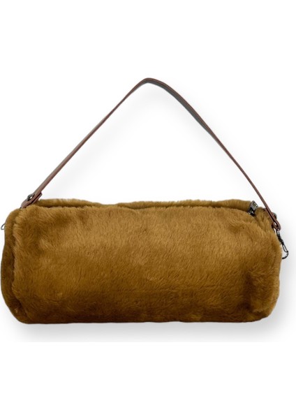 Peluş Silindir Çanta