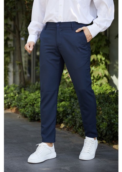 Erkek Dar Kesim Slim Fit Esnek Okul Pantolonu fiyatları