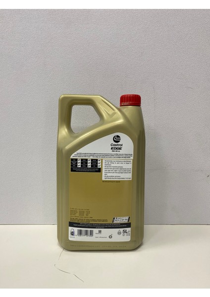 Edge 5W30 Ll 5 Litre (2024 Üretim) fiyatları