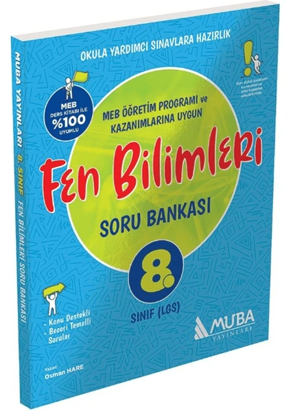 Muba Yayınları 8. Sınıf Fen Bilimleri Soru Bankası