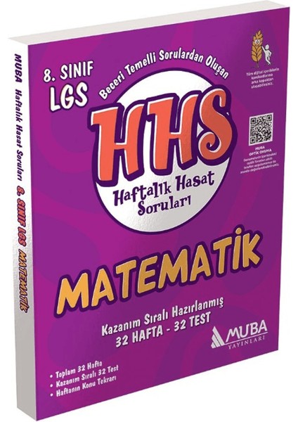 Muba Yayınları 8. Sınıf Matematik Haftalık Hasat Soruları