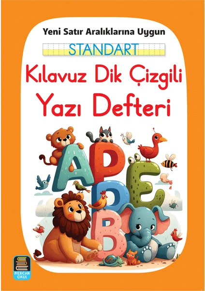 Mercan Okul Yayınları Standart Kılavuz Dik Çizgili Yazı Defteri