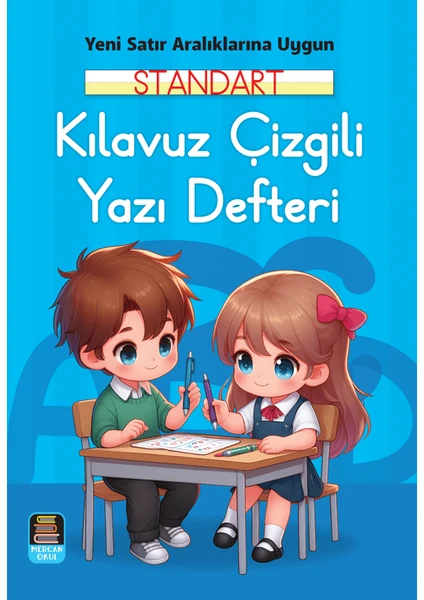 Mercan Okul Yayınları Standart Kılavuz Çizgili Yazı Defteri