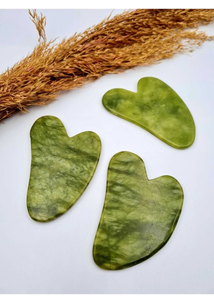 Sertifikalı Yeşim Taşı Doğal Taş Gua Sha Masaj Taşı fiyatları