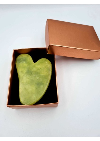 Sertifikalı Yeşim Taşı Doğal Taş Gua Sha Masaj Taşı fırsatları