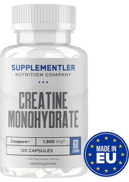 Creatine (Creapure®) 120 Kapsül