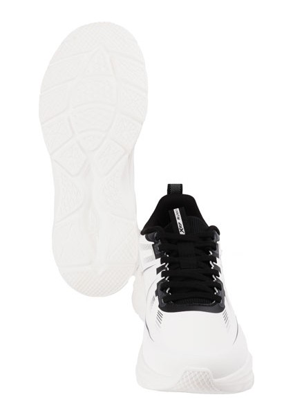 976119110018 Beyaz-Siyah Running Sneaker Ayakkabı fırsatları