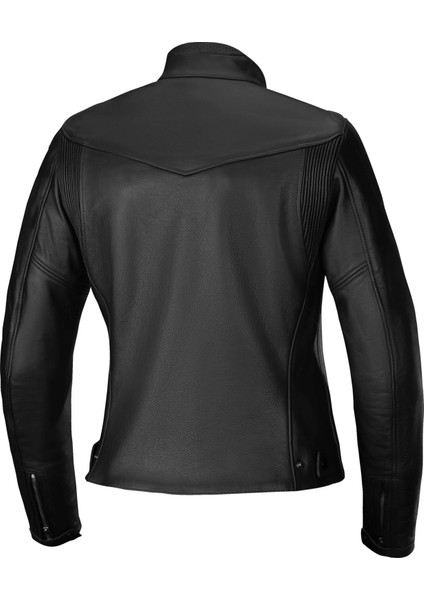 Tory Korumalı Deri Kadın Motosiklet Montu Siyah / Siyah fiyatları