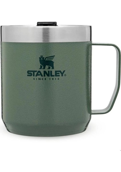 The Legendary Camp Mug Kapaklı Termos Bardak 0.35L 12OZ - Hammertone Green