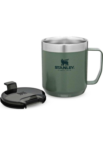 The Legendary Camp Mug Kapaklı Termos Bardak 0.35L 12OZ - Hammertone Green fırsatları