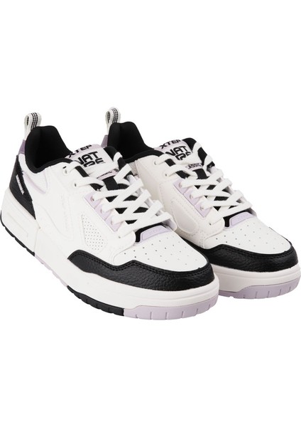 976118310052 Beyaz-Siyah Street Sneaker Wmn Ayakkabı