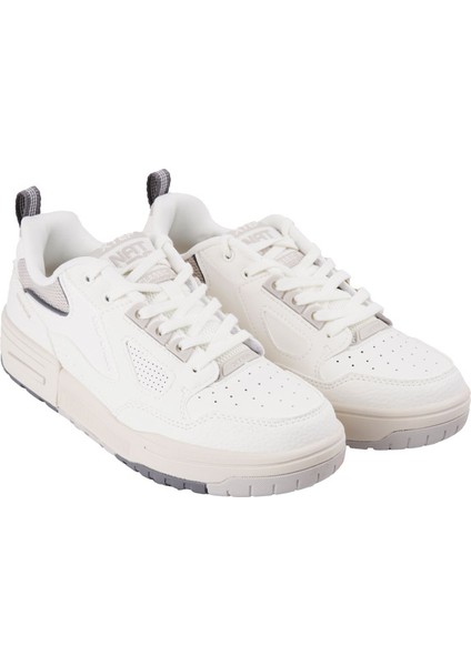 976118310052 Beyaz-Gri Street Sneaker Wmn Ayakkabı