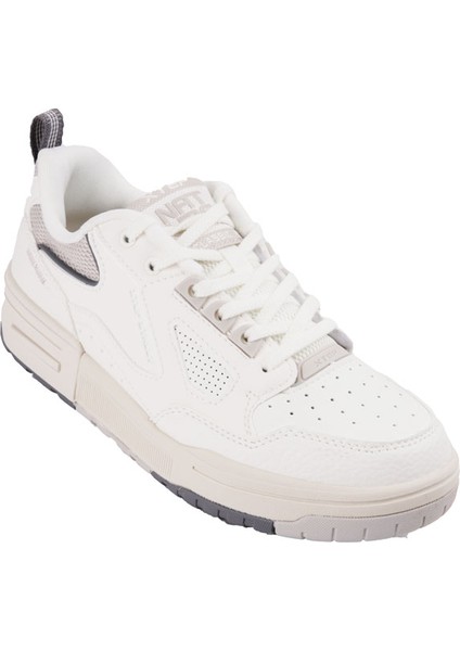 976118310052 Beyaz-Gri Street Sneaker Wmn Ayakkabı