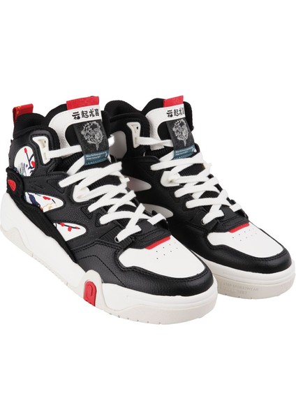 976118310047 Siyah-Beyaz Retro Sneaker Wmn Ayakkabı modelleri