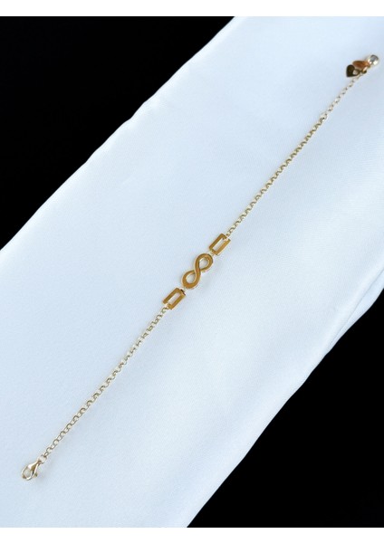 Altın Sonsuzluk Bileklik modelleri