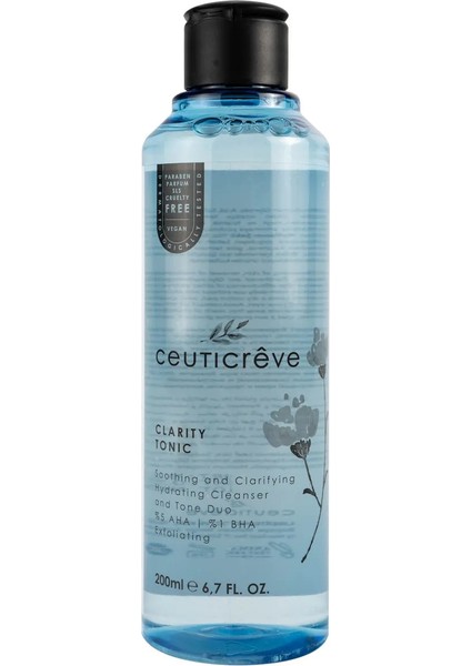 Yüz Temizleme Tonik - Clarity Tonic 200 ml
