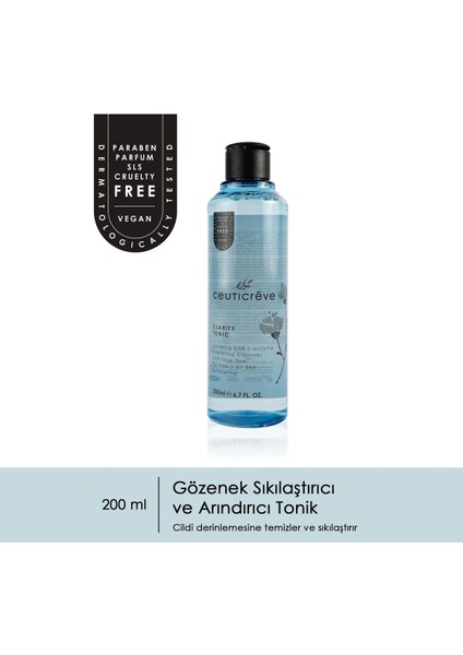 Yüz Temizleme Tonik - Clarity Tonic 200 ml fiyatları
