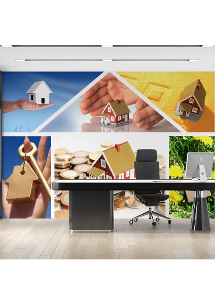 Ev Desenli Duvar Kağıdı fiyatları