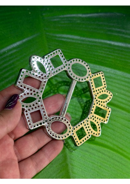 18X8 cm Günüş Renk Plastik Kemer Tokası Çanta Tokası modelleri