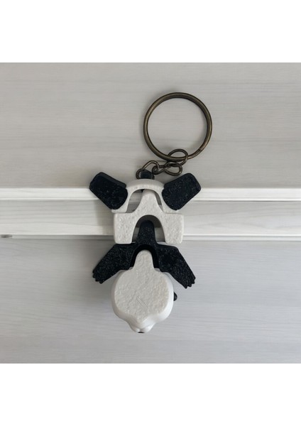 3D Anahtarlık Panda