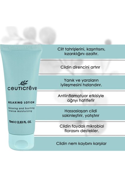 Yatıştırıcı ve Nemlendirici Losyon - Relaxing Lotion 75 ml