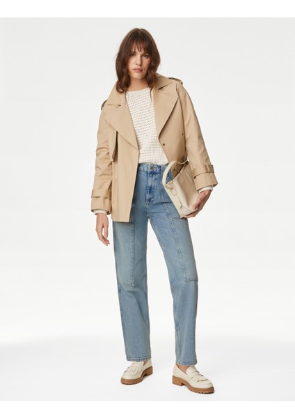 Straight Leg Jean Kargo Pantolon fiyatları