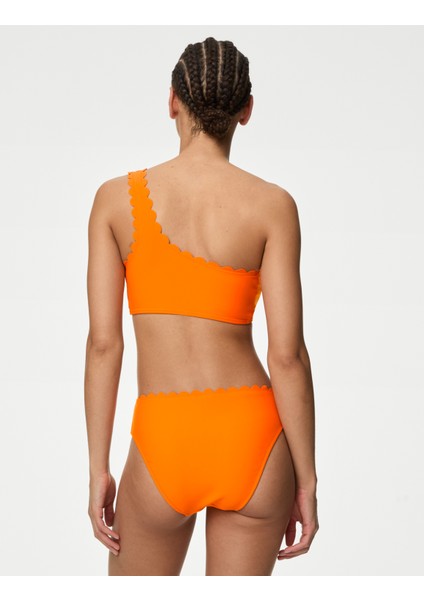 Marks & Spencer Regular Fit Tek Omuzlu Bikini Üstü