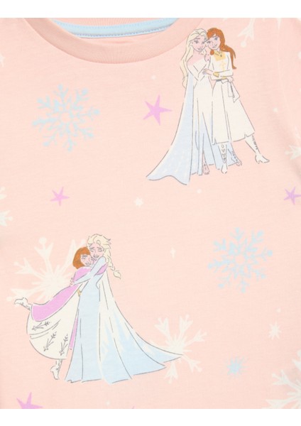 Saf Pamuklu Disney Frozen™ Şortlu Pijama Takımı