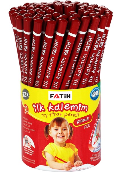 Jumbo Üçgen Başlangıç Kalemi Kırmızı fiyatları